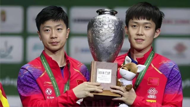 王楚钦马龙，2019世乒赛男双决赛第3局