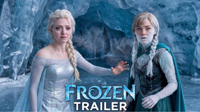 《冰雪奇缘真人版》艾莎失控冰封王国开启宿命冒险