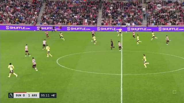 萨卡点球破门，阿森纳2-0领先桑德兰