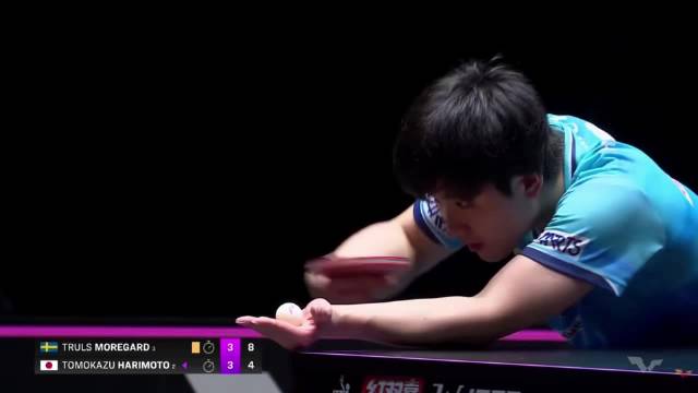 莫雷加德七局险胜张本智和，晋级澳门站男单决赛