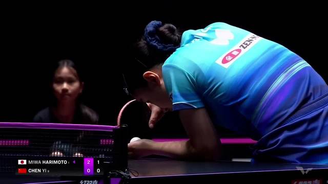 陈熠3比4不敌张本美和
