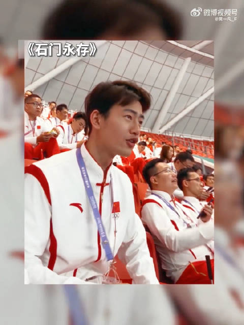 来自杭州亚运的王昶和李诗沣 @王昶天天都想拿冠军 贾一凡