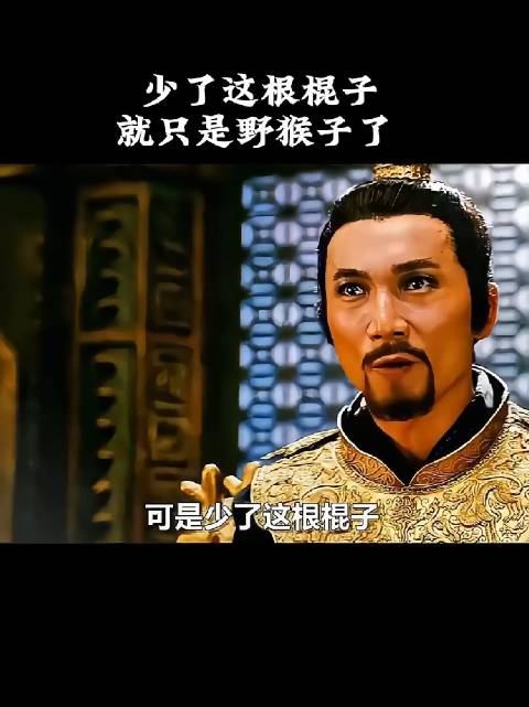 少了这根棍子， 就只是野猴子了！