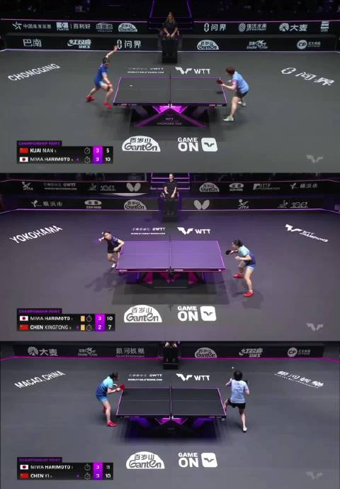 张本美和4比3险胜陈熠，澳门赛夺冠实现三连冠