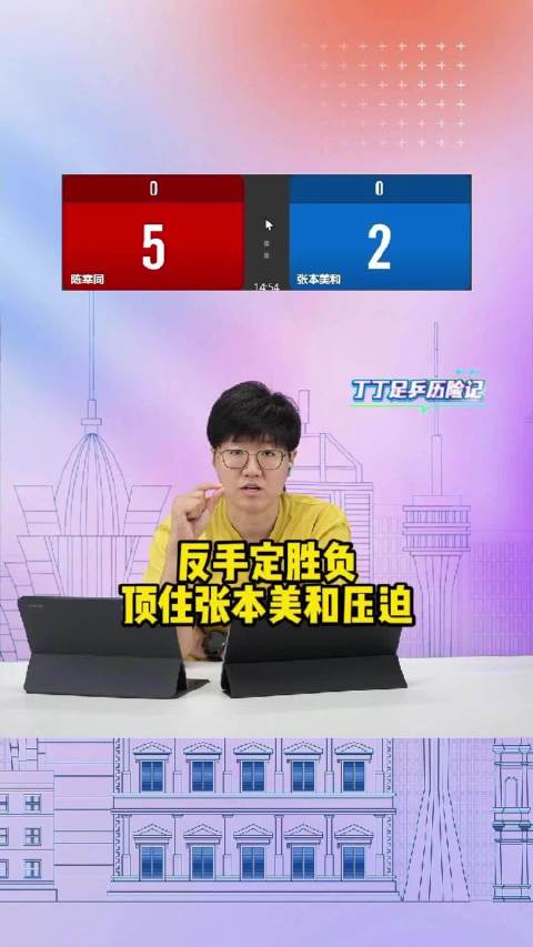 陈幸同反手施压成胜负关键，郭焱详解对阵张本美和