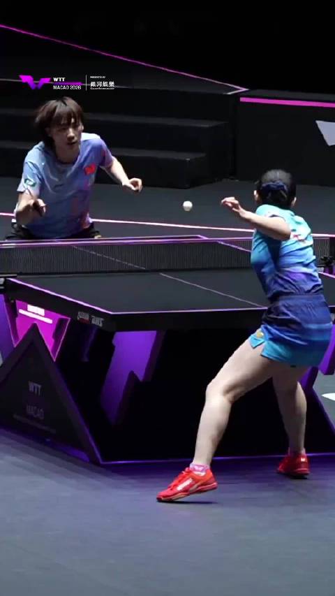 张本美和七局大战胜陈熠，WTT澳门赛成就三连冠