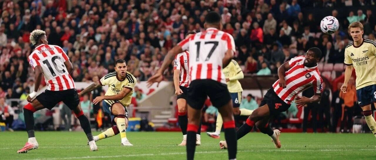 英超｜阿森纳2-0桑德兰，吉马良斯世界波，拉亚扑点
