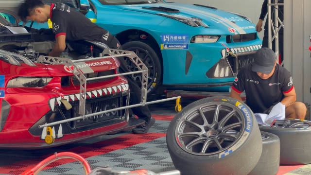 今天上赛TCR China和CTCC 又是能看到满地领克的一天 还有彦祖