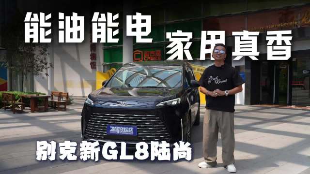 能油能电全能MPV，新GL8陆尚真的值！
