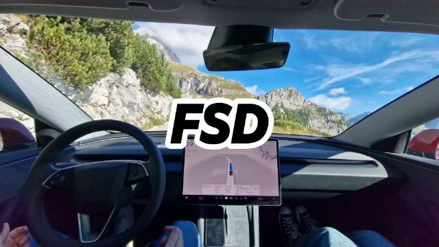 特斯拉FSD监督版在斯洛文尼亚最高道路曼加特山口公路