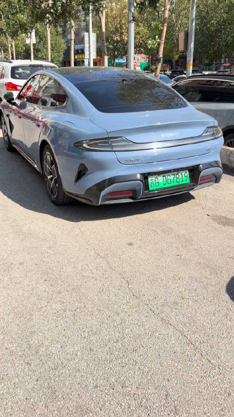就这么相遇了！我记得我曾经的su7 ！没想到！百万千万分之一的概率！