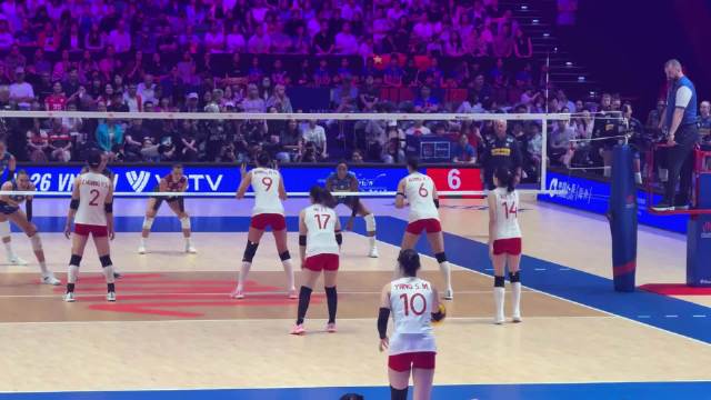 亚运会中国女排年轻阵容首战3-0开门红