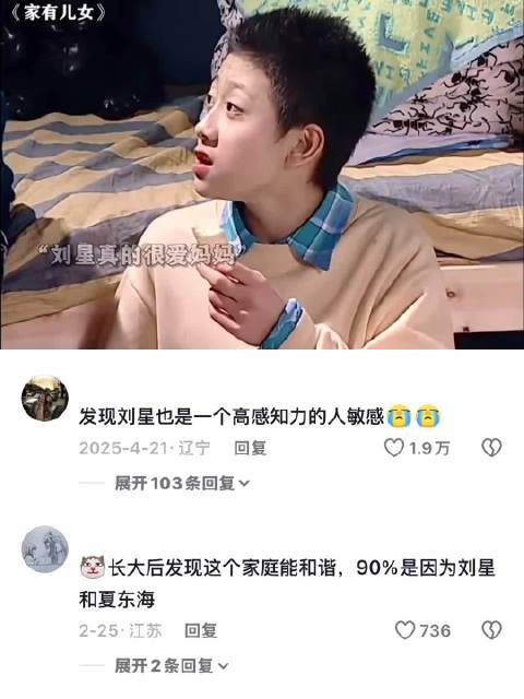 刘星对妈妈的爱是最拿的出手的