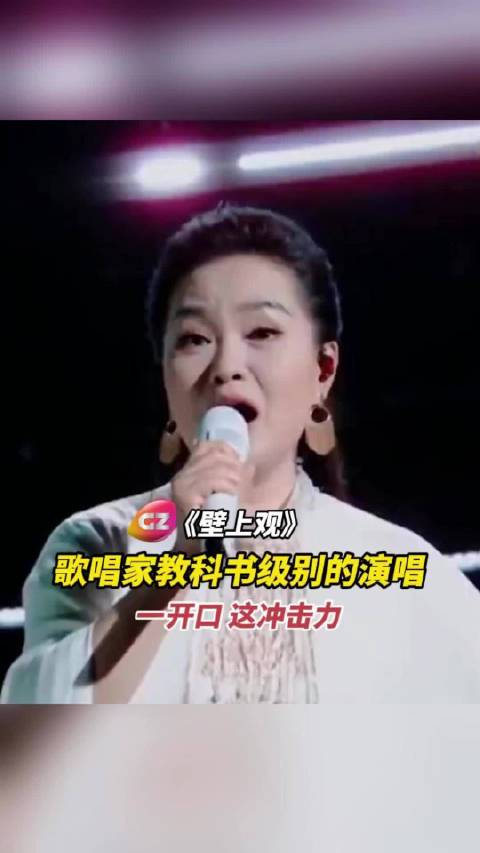 国乐无双中国内地女高音歌唱家雷佳粤语演唱《壁上观》，示范教科书级别的演唱