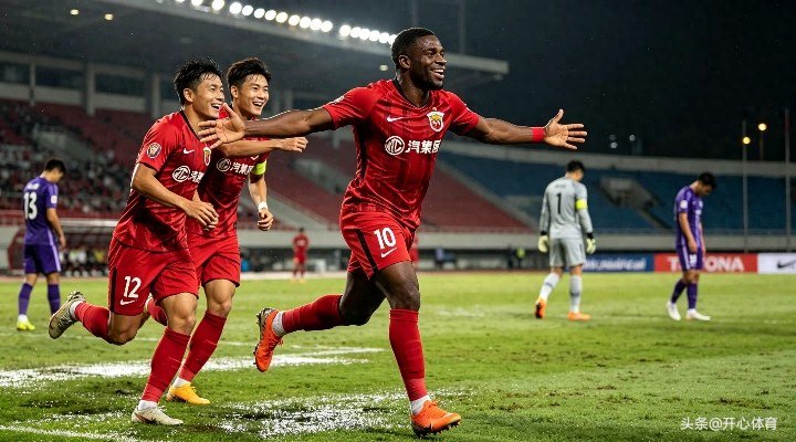 亚冠首轮踢疯了！海港6‑4对攻，鹿岛7‑1血洗，四场全是大比分