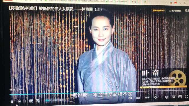 鲁豫聊电影——林青霞(13)