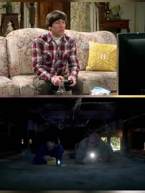 霍华德：这锅我不背 妮妮：地震来了！ 生活大爆炸｜美剧｜喜剧