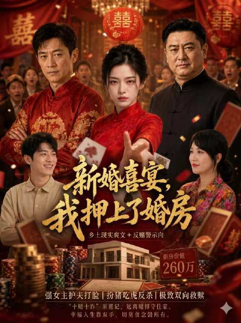 短剧·新婚喜宴，我押上了婚房-第29集-新婚喜宴上，金兰的父母、弟弟竟联合三姑设下杀猪局，灌醉她的老实丈夫，以赌局诈走三