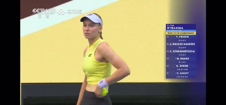 莱巴金娜美网2比1胜萨巴伦卡，首夺冠军登顶世界第一
