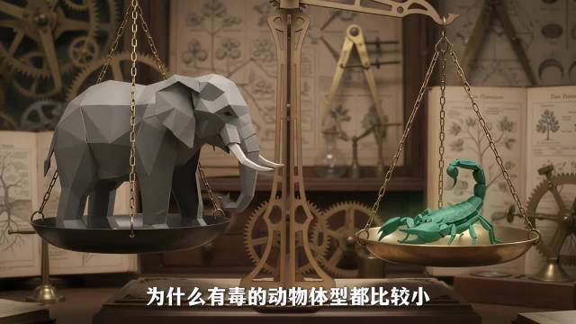 毒液是弱者生存策略，大型猛兽靠物理碾压