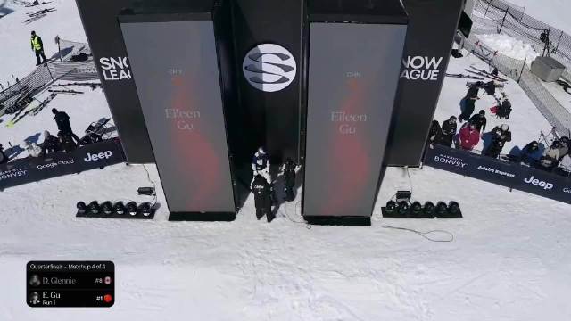纯享版雪盟比赛片段谷爱凌