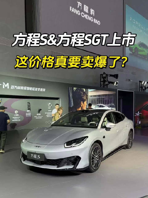 方程豹内部绝对有高人！方程S&方程SGT上市，定义全能轿车新标杆