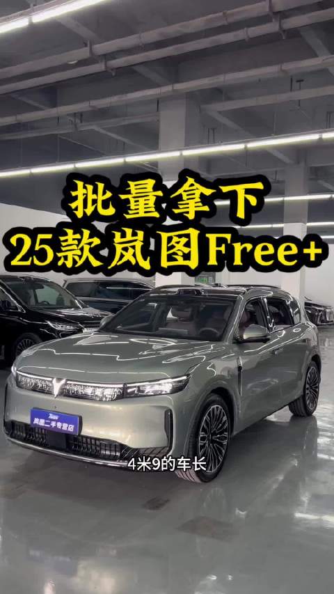 批量买入几十台25款岚图Free+ 两驱、四驱乾坤现车齐全，总有一台适合您！