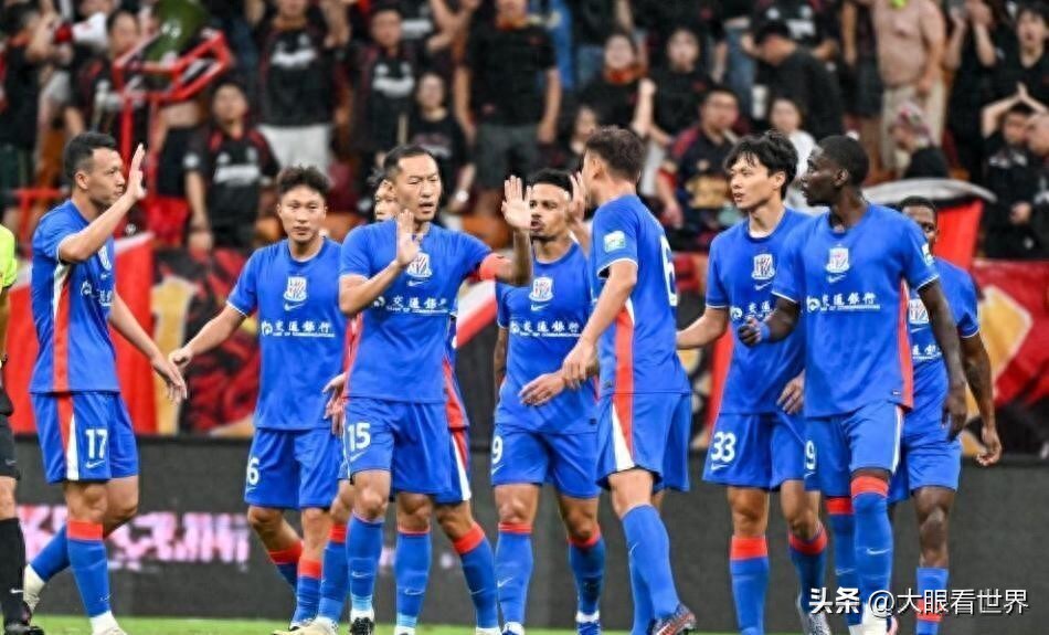 申花赢了却排小组第二！2-1的代价真不小，净胜球少一个太亏了