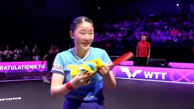 张本美和是值得重视的年轻对手，凌厉的打法，给不少国乒选手带来过挑战