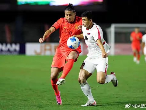 亚运男足首战告捷，U23国足2-1力克朝鲜