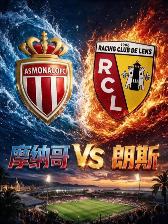 摩纳哥vs朗斯 拜仁vs柏林联合 布伦特福德vs切尔西