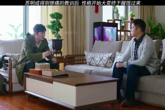 苏明成得到惨痛的教训后，性格开始大变终于醒悟过来