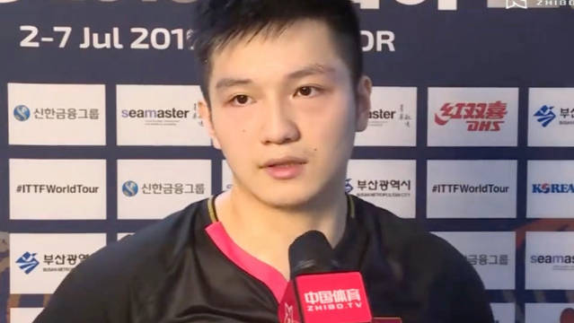 但可能我的性格也是，不会想轻易输每一场球， 乒乓球 樊振东