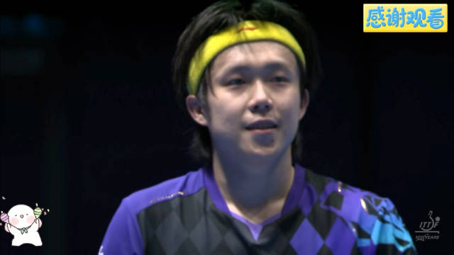 回顾伦敦世乒赛男团半决赛 3-1 费利克斯·勒布伦 第四局比分11-3