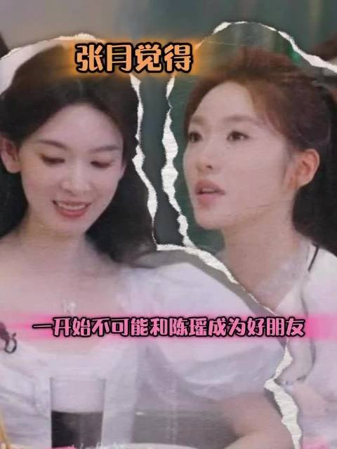 张月称陈瑶太精致，觉得不是一路人