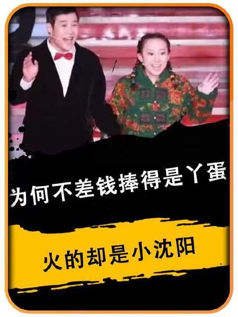 为什么《不差钱》力推的是丫蛋，真正走红的却是小沈阳？