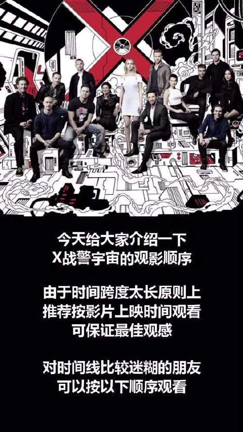X战警宇宙观影指南，由骚叔与木木子联手呈现