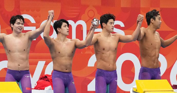 永远可以相信中国游泳队 永远可以相信中国游泳队