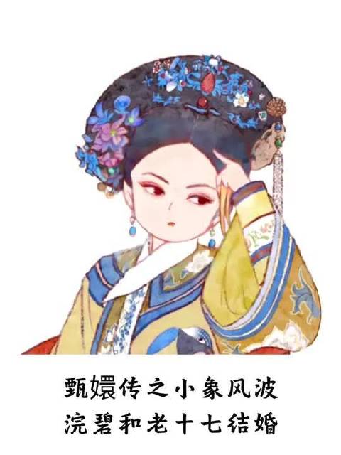 甄嬛传之小象风波浣碧和老十七结婚