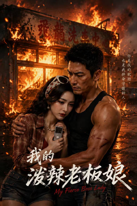 短剧·我的泼辣老板娘-第22集-陆锋兵王陆锋，因战友山猫临终嘱托，甘愿在山猫姐姐沈曼的洗车房里当一名卑微洗车工 。面
