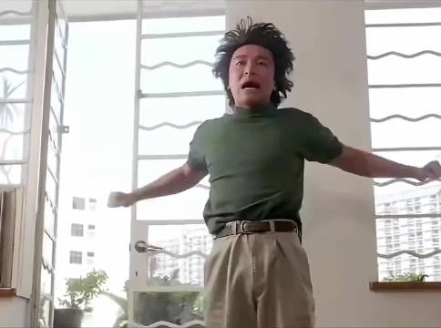 周星驰跟吴孟达不愧是黄金搭档，这一段笑得我肚子疼