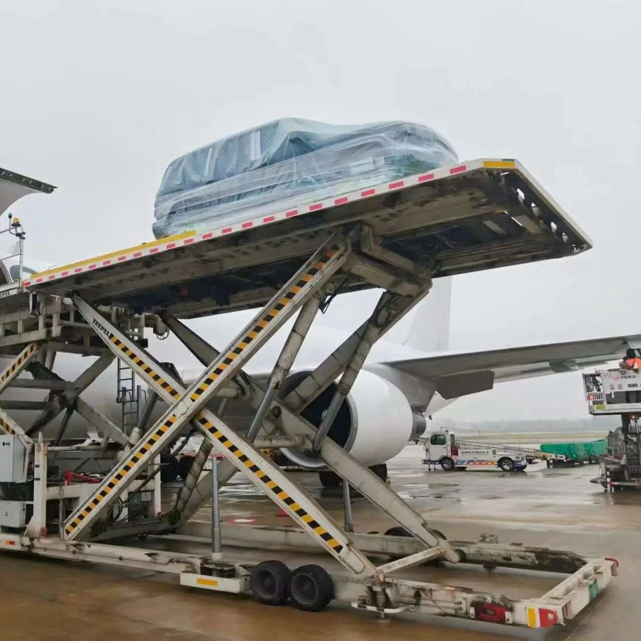 安徽造新能源车“坐”飞机出海啦！