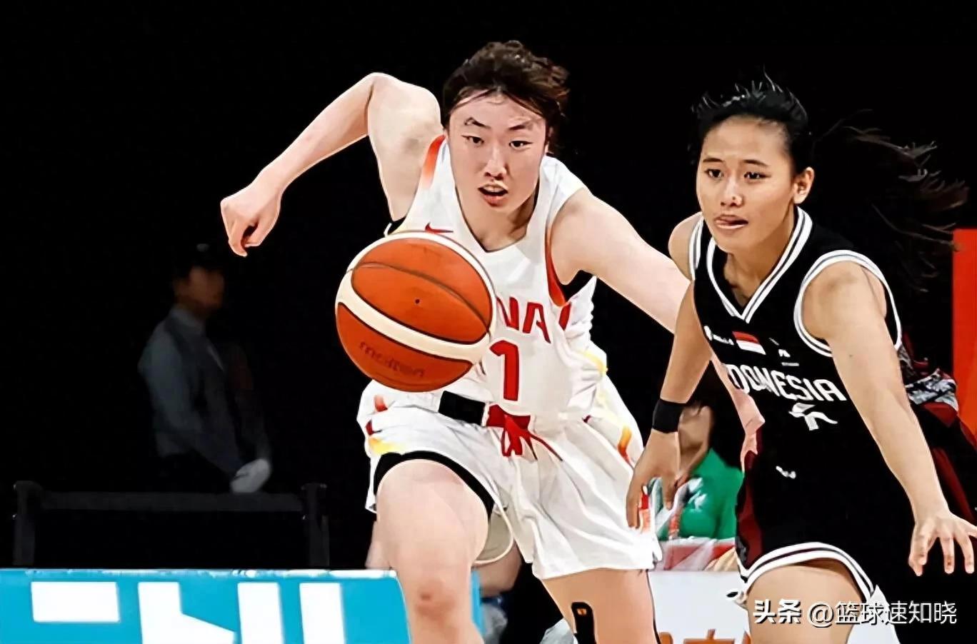 看完中国女篮110-41印尼，不得不认6事实，张子宇刘禹彤越打越好