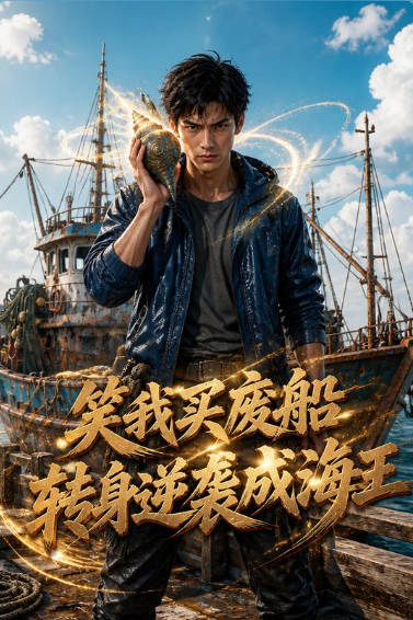 短剧·笑我买废船，转身逆袭成海王-第17集-海洋资源枯竭、近海捕捞受限，众人争相追捧崭新远洋渔船，唯独主角陆宸力排众议