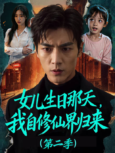 短剧·女儿生日那天，我自修仙界归来第二季-第9集-林知夏与身怀神通的秦烬本是恩爱夫妻，二人育有一女糖糖。为守护女儿，林知