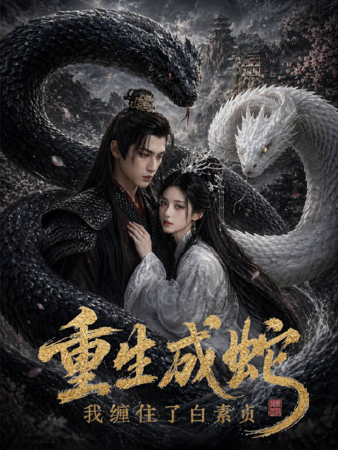 短剧·重生成蛇，我缠住了白素贞-第51集-杨云重生为黑蛇，与白素贞被法海禁咒捆绑三百年。女侠除妖反被杀，转世成二人之女杨