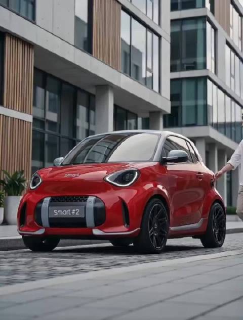 本年度，最让人期待的小车， smart 2号！ 感受下它的颜值