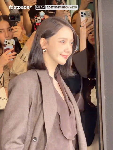 260924 林允儿出席Max Mara SS27米兰时装周相关一则