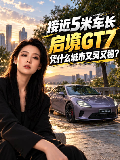 启境GT7搭载4.5°后轮转向，长车身城市通勤轻松无负担