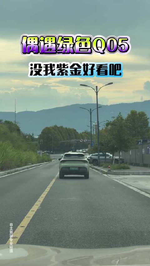 都说Q05绿色比紫金色好看，评论区能给我答案吗？